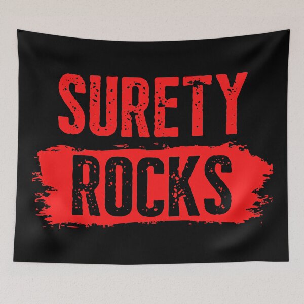 Item preview, Surety Rocks designed and sold by trendingatees.