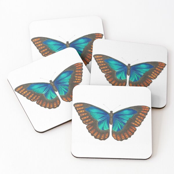Item preview, Morpho telemachus butterfly designed and sold by Valifer.