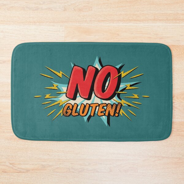 Item preview, No Gluten Message - Comics Style - Retro designed and sold by DKdesigns27.