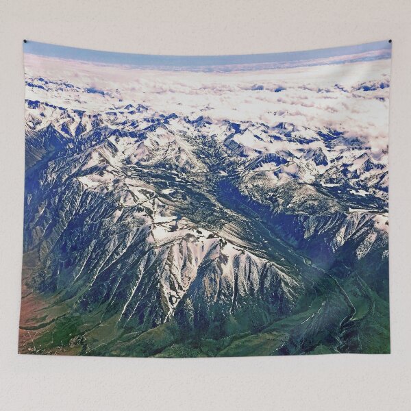 Item preview, Nevada landscape mountains & snow from my seat by Iritof designed and sold by iritof.