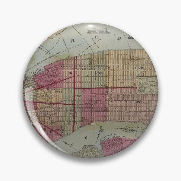 Item preview, New York City Maps - Map and Index designed and sold by Hanna Hanuman.