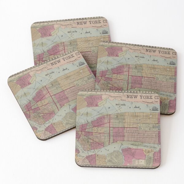 Item preview, New York City Maps - Map and Index designed and sold by Hanna Hanuman.