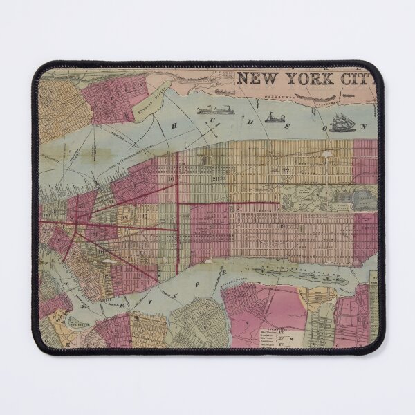 Item preview, New York City Maps - Map and Index designed and sold by Hanna Hanuman.