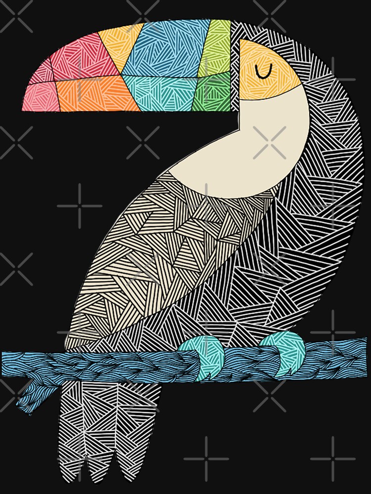 Tucan chilling by paviash
