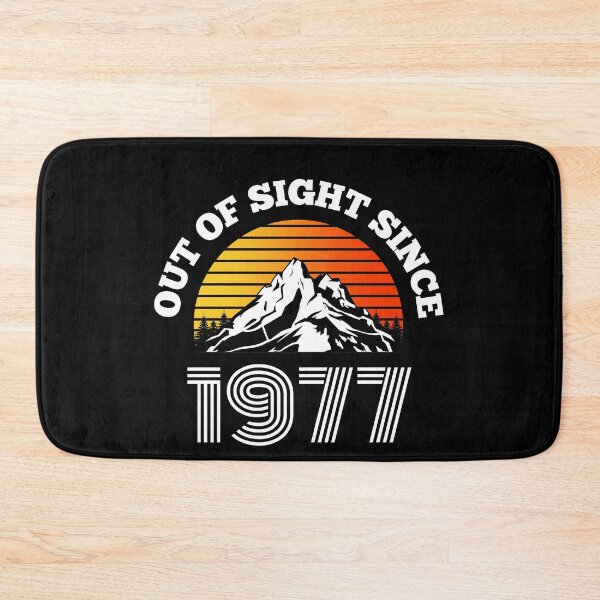 Item preview, Vintage Out Of Sight Since 1977 Birth Year Mountains designed and sold by RGRamsey.