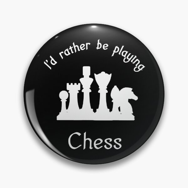 Item preview, I'd rather be playing chess designed and sold by Skipperatthebay.