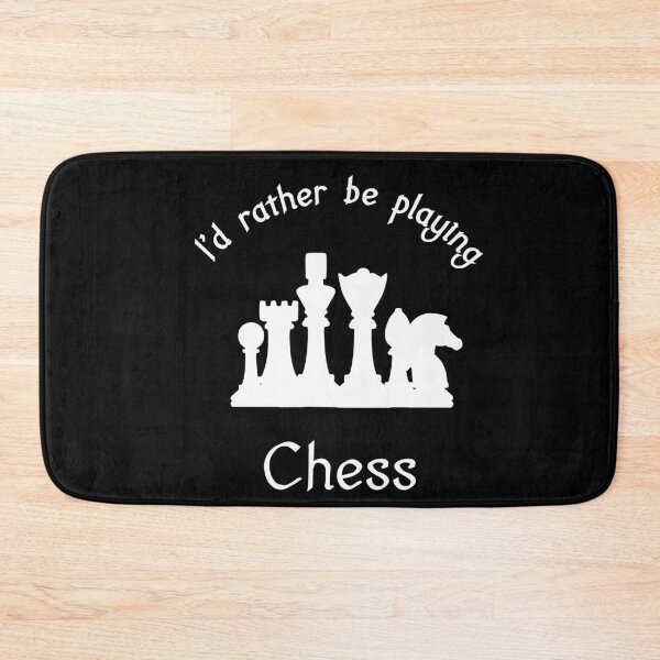 Item preview, I'd rather be playing chess designed and sold by Skipperatthebay.
