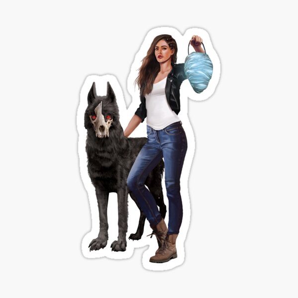 Princess the Hellhound Sticker