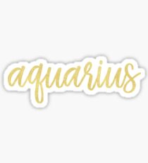 Aquarius Sticker