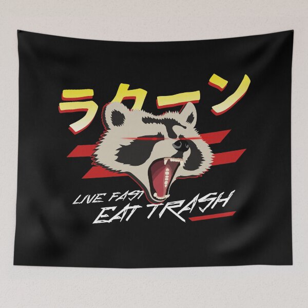 Item preview, Live Fast Eat Trash designed and sold by Luan Huynh.