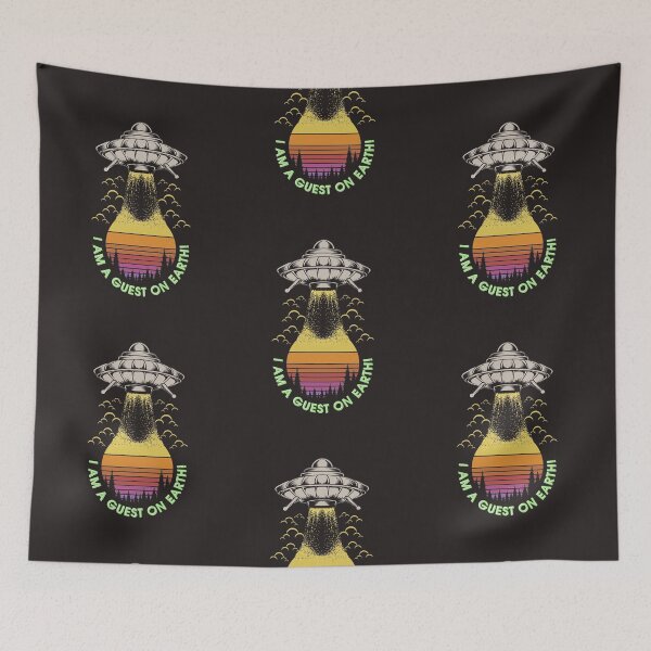 Item preview, I am a guest on Earth! designed and sold by BLKHAS.