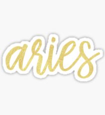 Aries Sticker
