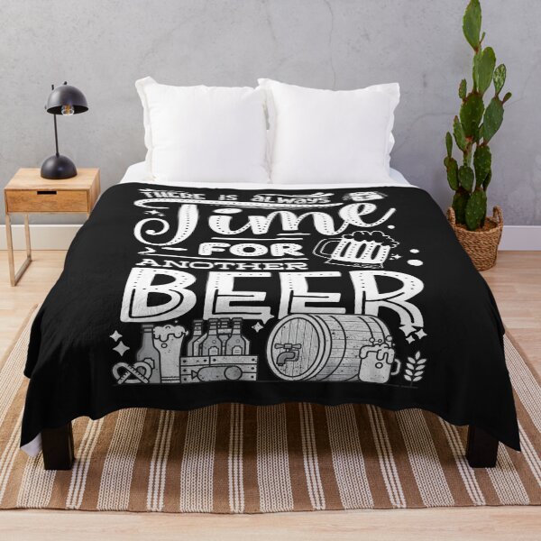 Item preview, There is always time for another beer - funny quotes designed and sold by VichallanStudio.