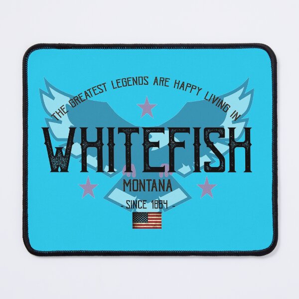 Item preview, The Greatest Legends Are Happy Living in Whitefish, Montana designed and sold by GoPublicTeam.