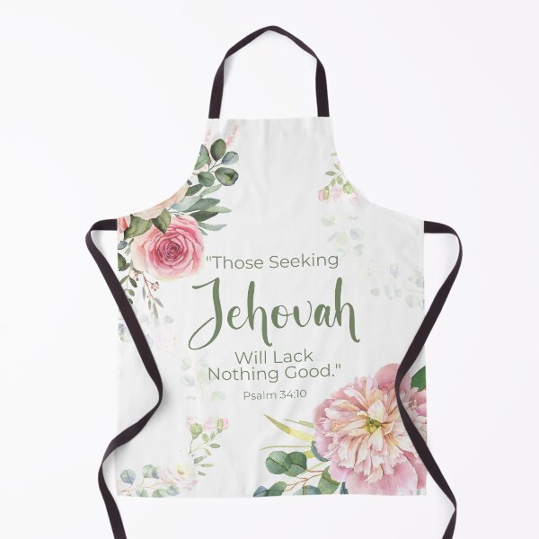 Item preview, JW 2022 Year Text Those Seeking Jehovah Will Lack Nothing Good Psalm 34:10 designed and sold by Power of Print.