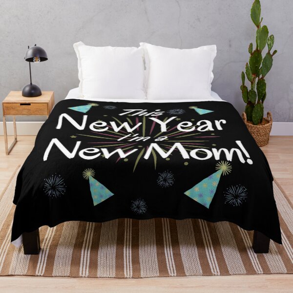 Item preview, This New Year I'm a New Mom! designed and sold by charqui.