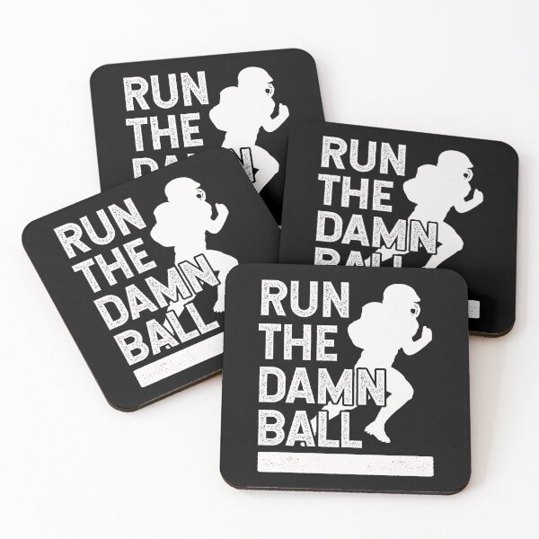 Item preview, Funny Football Run The Damn Ball designed and sold by TKsTees.