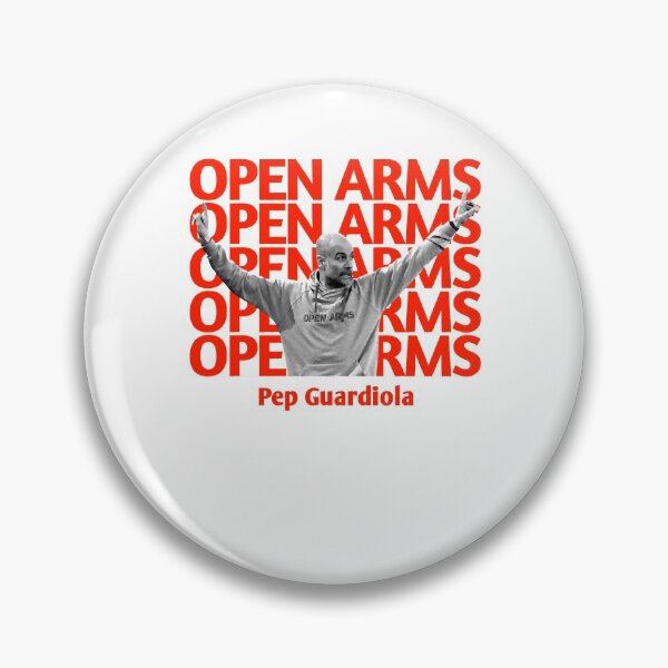 Item preview, Great Men Of Design Open Arms Pep Guardiola World Where You designed and sold by VioletteLeisa.
