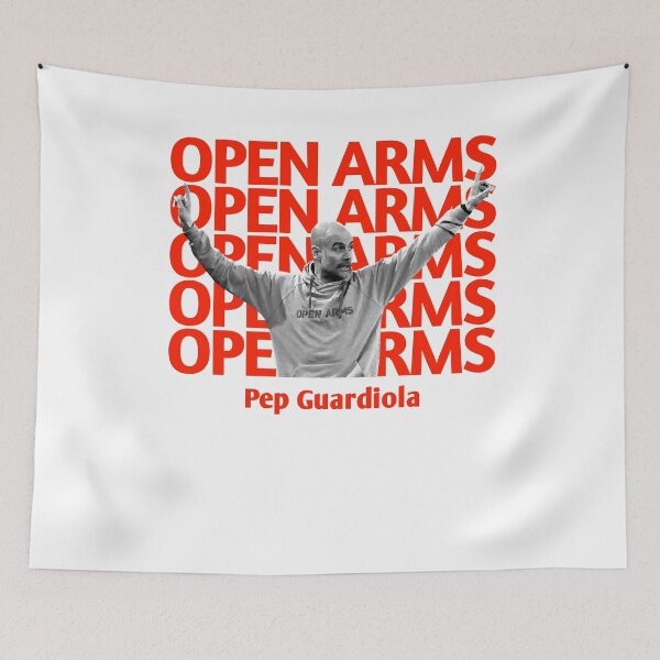 Item preview, Great Men Of Design Open Arms Pep Guardiola World Where You designed and sold by VioletteLeisa.