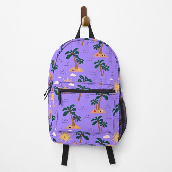 Item preview, Sunshine and island pattern designed and sold by IlustraDeni.