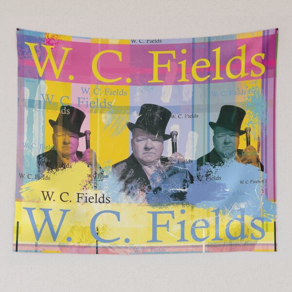 Item preview, W C Fields portrait, American actor, 1920s designed and sold by Mauswohn.