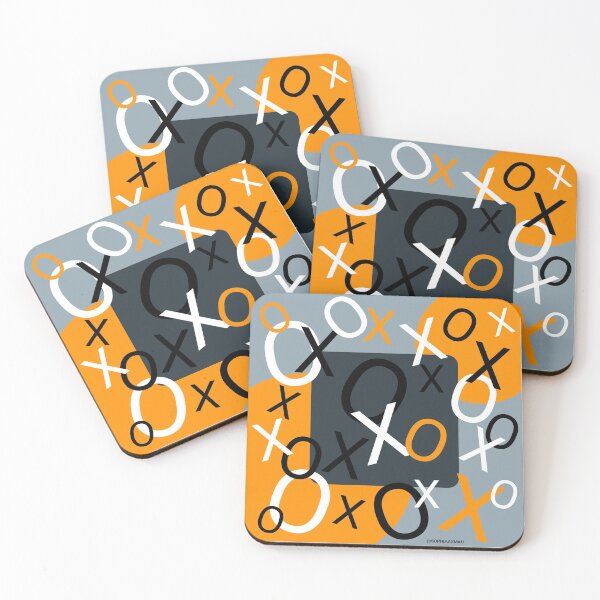 Item preview, X and O (orange) designed and sold by SA-DEZIGNS.