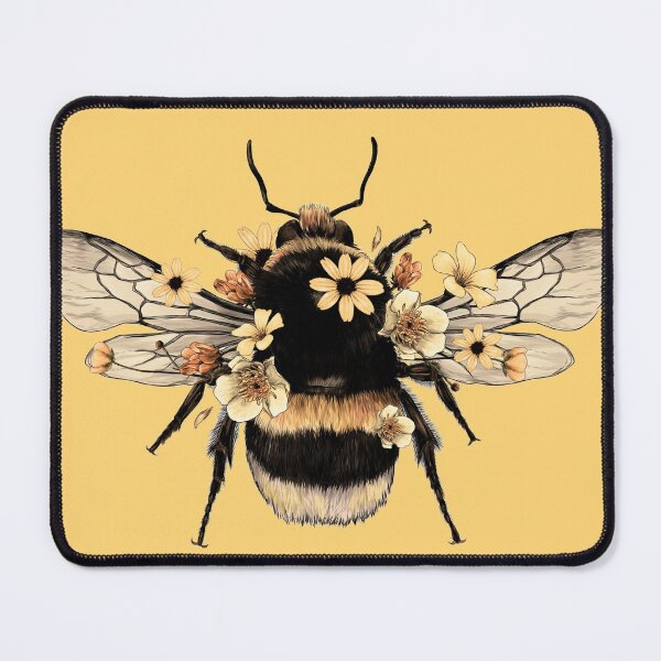 Item preview, Valspar DELIGHTFUL MOON Yellow Bee designed and sold by AuraTherapeia.