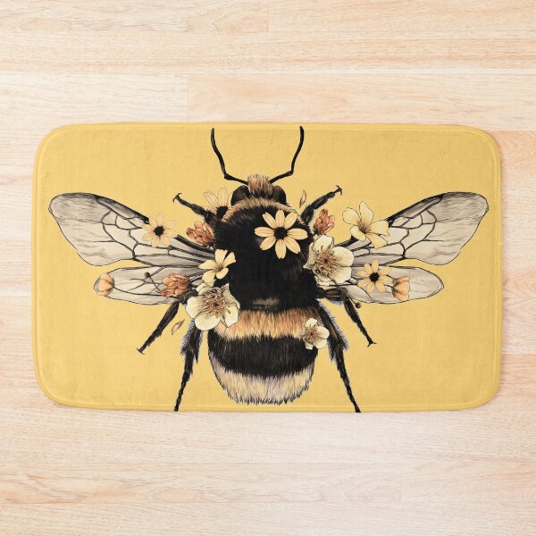 Item preview, Valspar DELIGHTFUL MOON Yellow Bee designed and sold by AuraTherapeia.