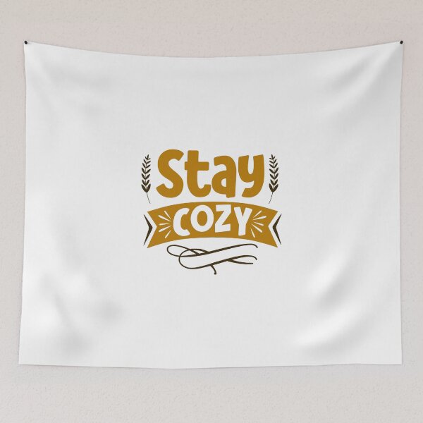 Item preview, stay cozy designed and sold by wineDsign.