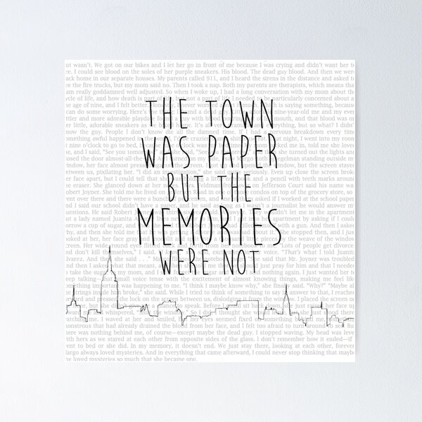 Item preview, The Town Was Paper designed and sold by jacob1229.