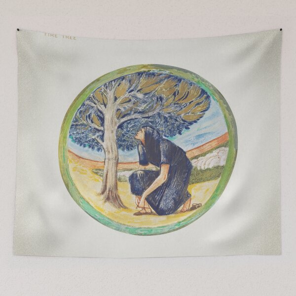Item preview, Fire Tree Sir Edward Burne Jones painting designed and sold by UsedToBeStatue.