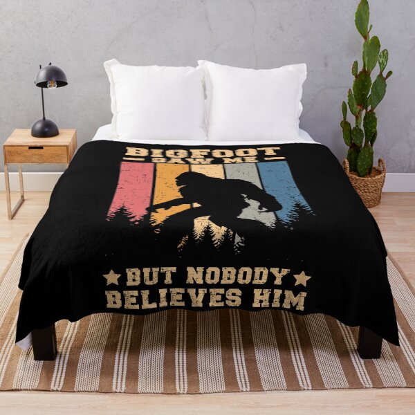 Item preview, Bigfoot Saw Me But Nobody Believes Him - Vintage Retro Bigfoot Lover designed and sold by ohmier.