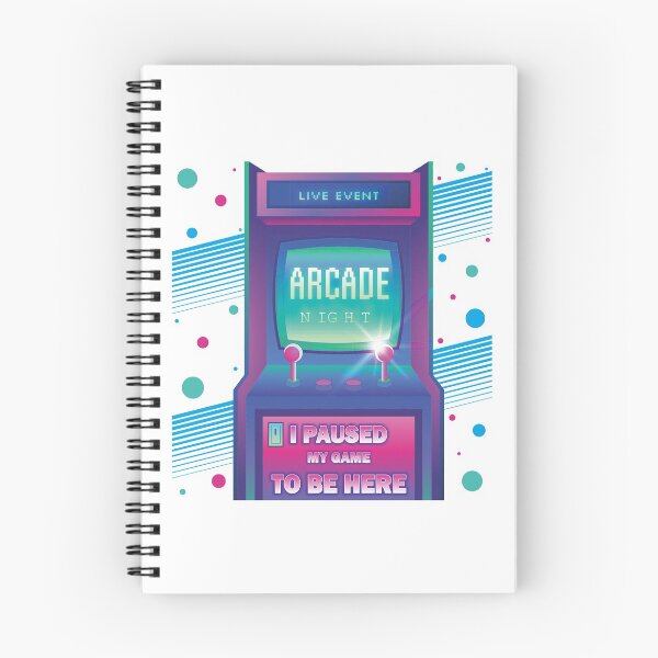 Item preview, I Pause My Game To Be Here Arcade Night designed and sold by 81Eightyone.