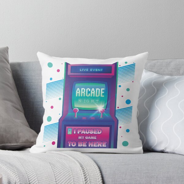 Item preview, I Pause My Game To Be Here Arcade Night designed and sold by 81Eightyone.