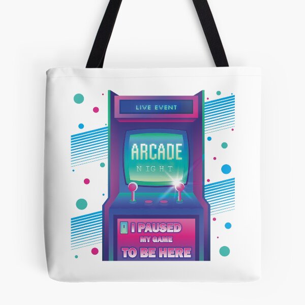 Item preview, I Pause My Game To Be Here Arcade Night designed and sold by 81Eightyone.