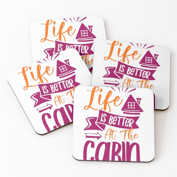 Item preview, life is better at the cabin designed and sold by wineDsign.