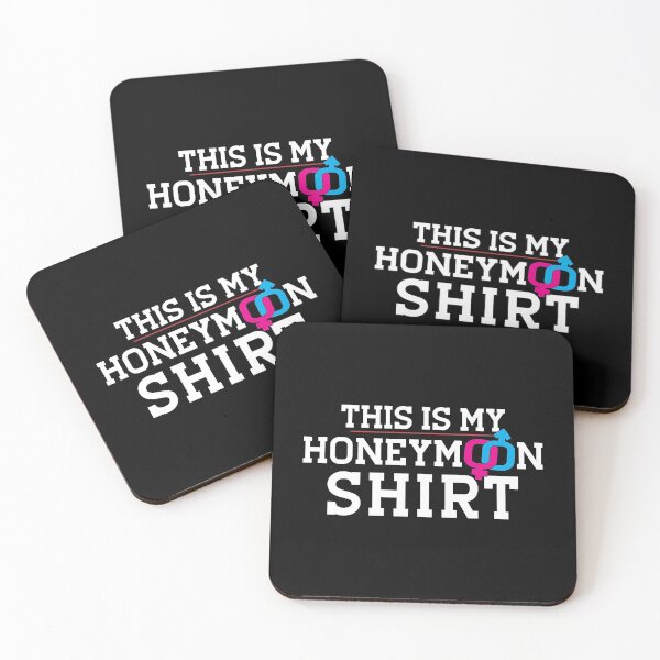 Item preview, This Is My Honeymoon Shirt, wedding, funny, honeymoon, bride																 designed and sold by plussorn.