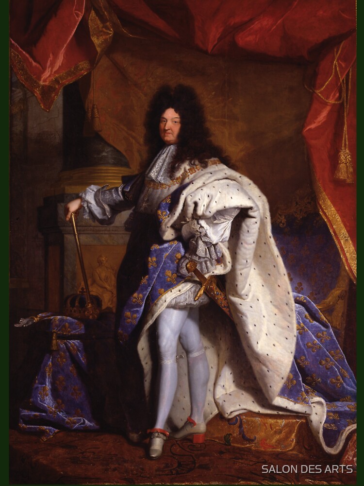 King Louis XIV of France (1702) - Hyacinthe Rigaud Classic T-Shirt for  Sale by SALON DES ARTS