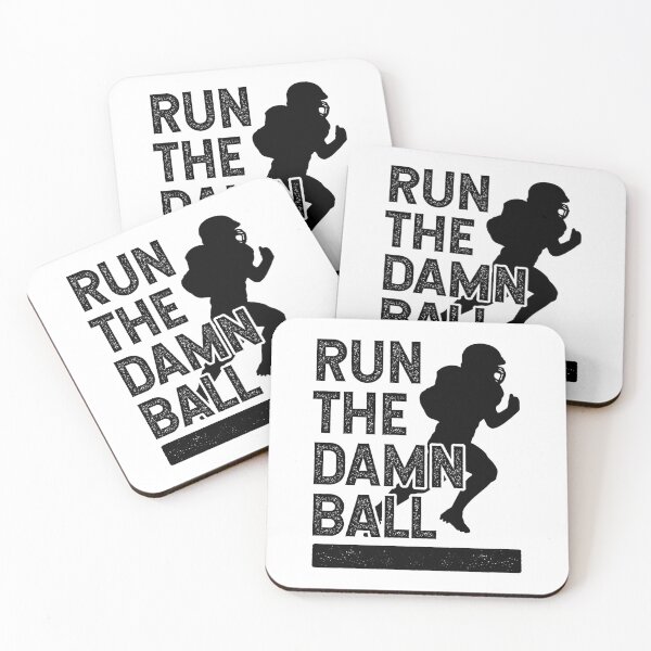 Item preview, Funny Football Run The Damn Ball designed and sold by TKsTees.