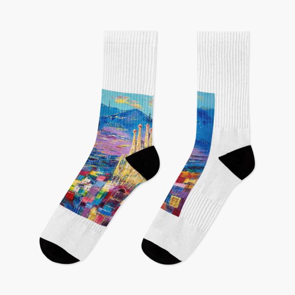 Item preview, Barcelona In Evening Dress. La Sagrada Familia designed and sold by Natalia_Shchip.