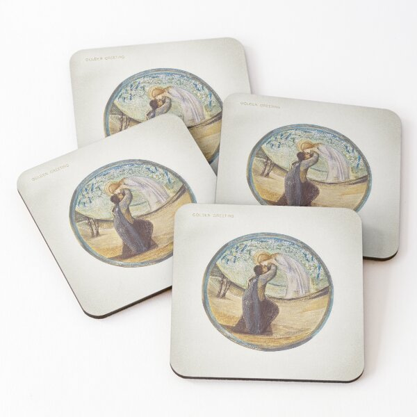 Item preview, Golden Greeting Sir Edward Burne Jones painting designed and sold by UsedToBeStatue.