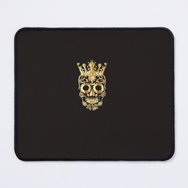 Item preview, golden skull with crown designed and sold by Coco1292021.