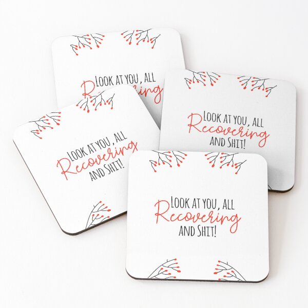 Item preview, Look at You, All Recovering and Shit! designed and sold by TeesYouWant.