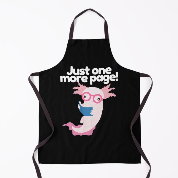 Item preview, Geek Axolotl Reading designed and sold by The Feel Good Merch.