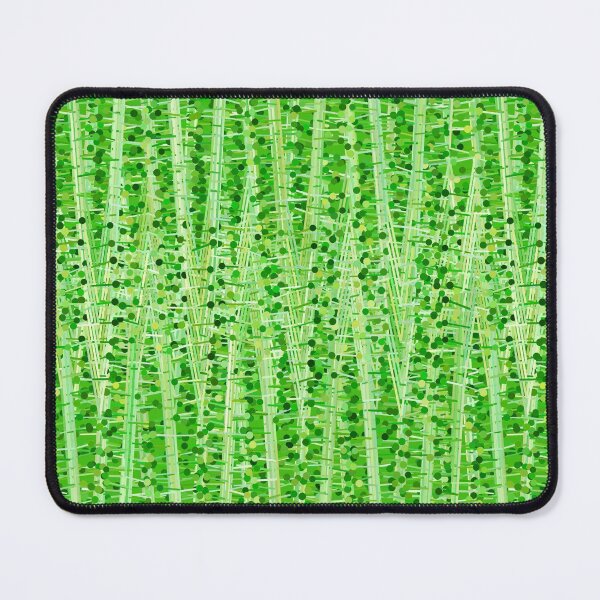 Item preview, Satin Stripes and Dots Abstract, Lime Green designed and sold by Marymarice.