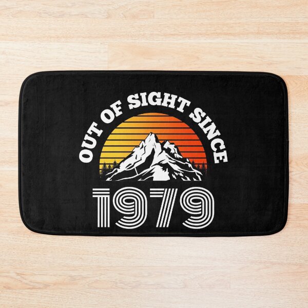 Item preview, Vintage Out Of Sight Since 1979 Birth Year Mountains designed and sold by RGRamsey.