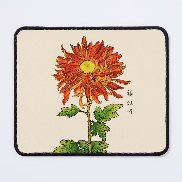 Item preview, Japanese Chrysanthemum. Orange and Gold   designed and sold by Marymarice.