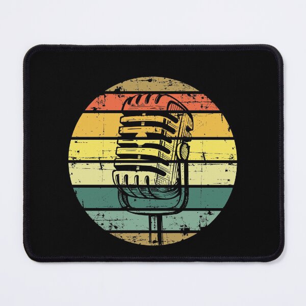 Item preview, Cool Vintage Microphone 60's Retro For Music Lovers And Musicians - Vintage Microphone  designed and sold by Funwithmusic.