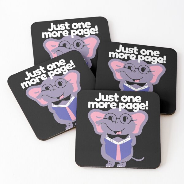Item preview, Geek Elephant Reading designed and sold by The Feel Good Merch.
