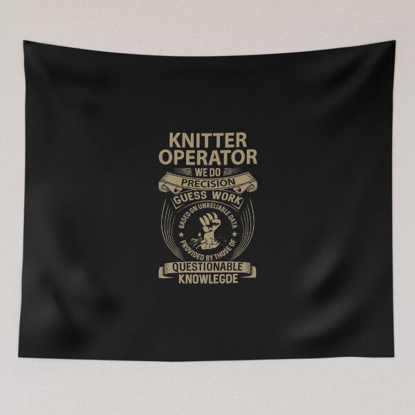 Item preview, Knitter Operator T Shirt - We Do Precision Job Gift Item Tee designed and sold by smueller39.